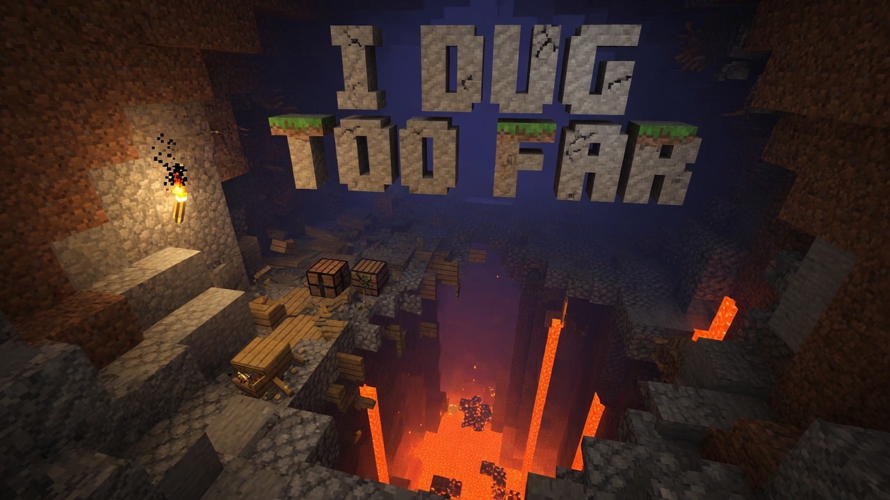 I DUG TOO FAR